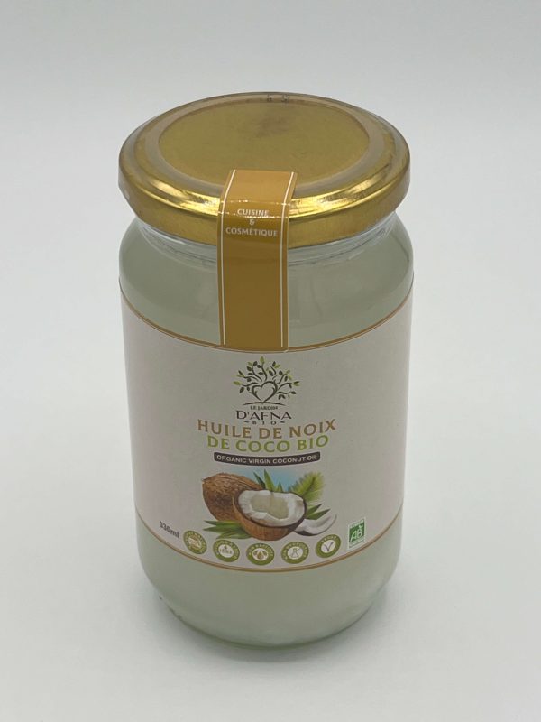 Huile de Coco Biologique (Le Jardin d'Afna Bio)