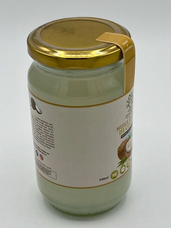 Huile de Coco Biologique (Le Jardin d'Afna Bio)