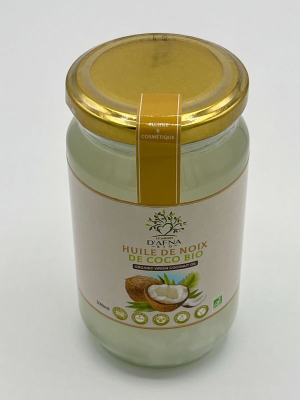 Huile de Coco Biologique (Le Jardin d'Afna Bio)
